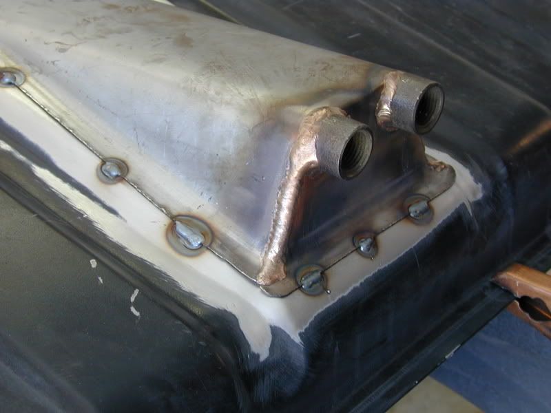 Fuel Tank Sump installation Chevy Nova Forum